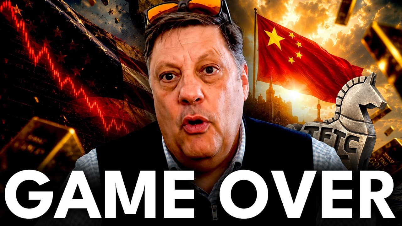 Vince Lanci on the TFTC podcast discussing gold overtaking Treasuries as global reserve collateral
