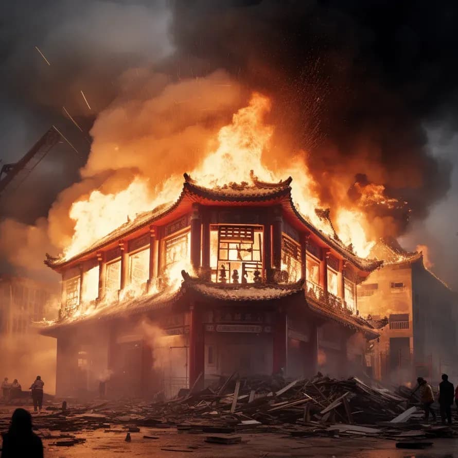 China Crumbles