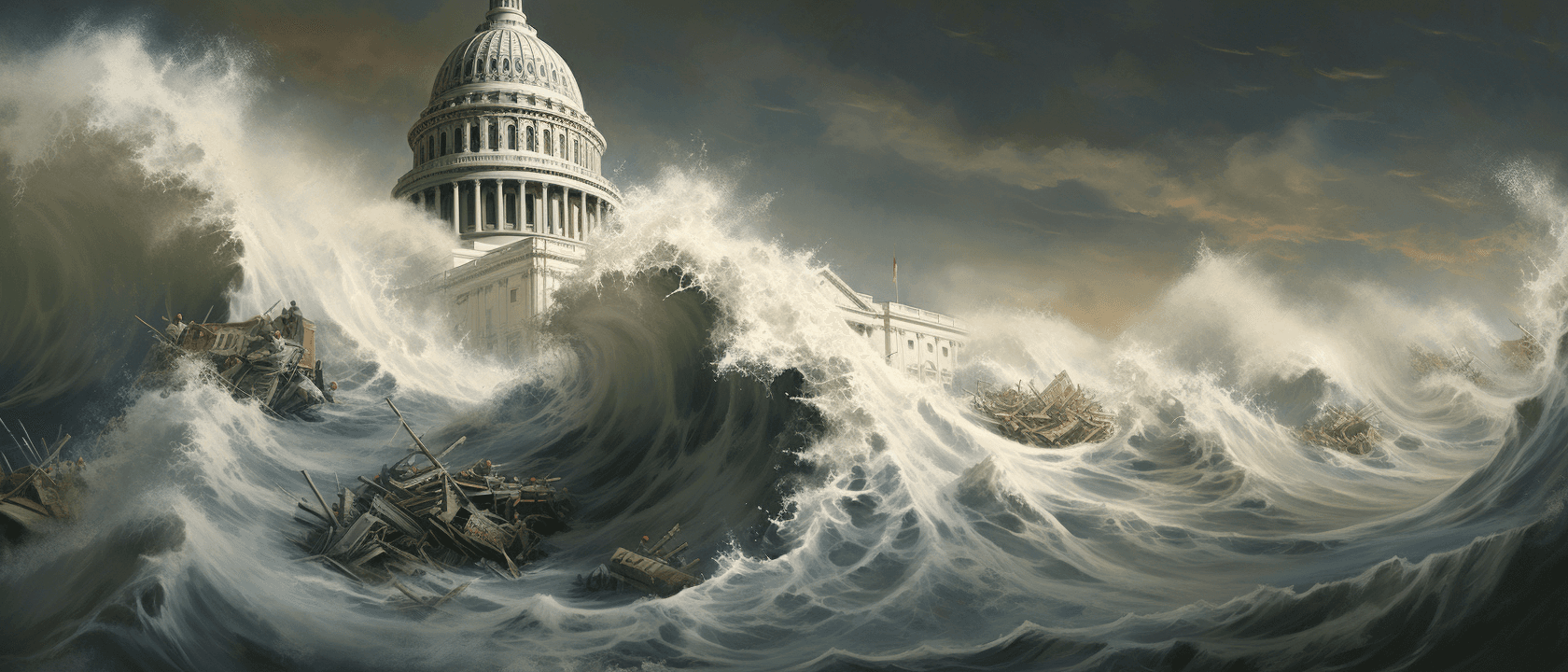 Deflation and The U.S. Fiscal Crisis Dynamics on the Treasury Market