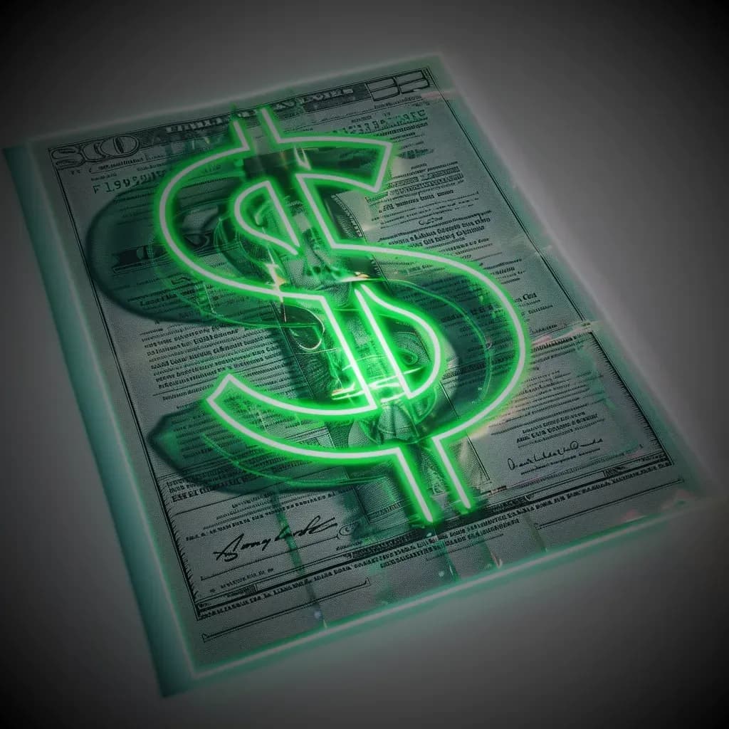 A clear beacon light symbolizing healthcare price transparency shining over a simplified illustration of a healthcare system.