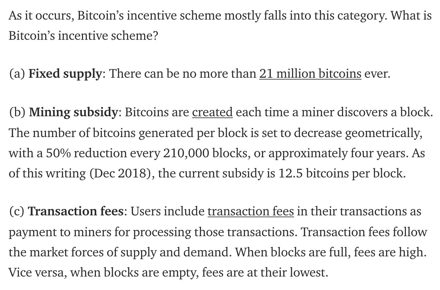 bitcoin knowledge