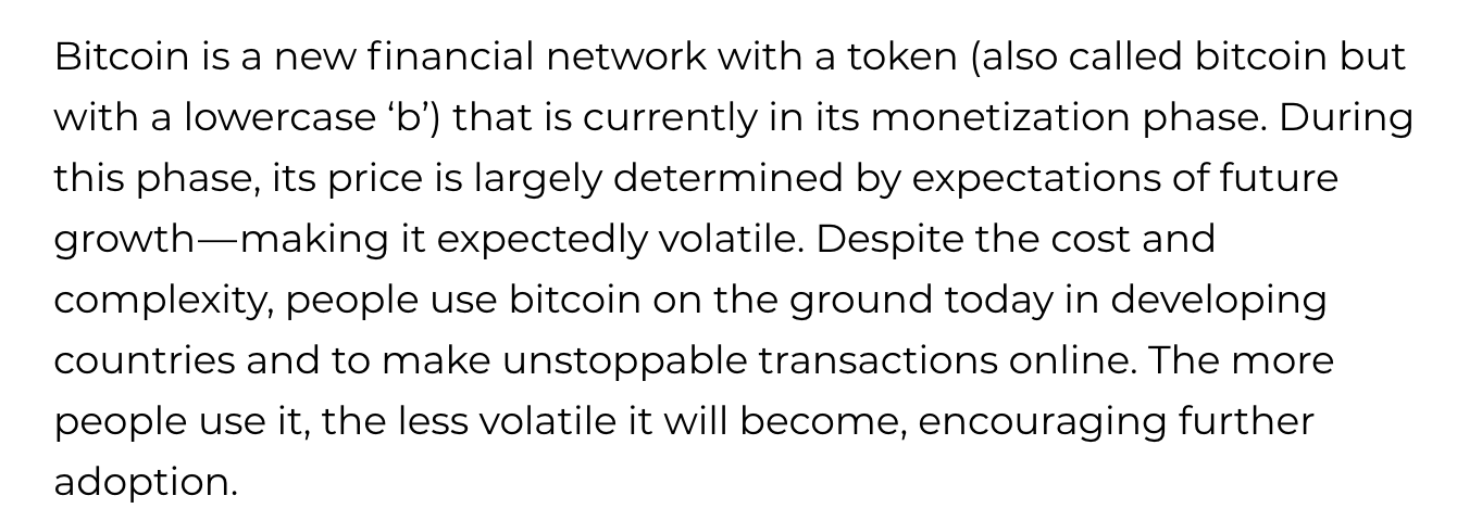 bitcoin new financial network