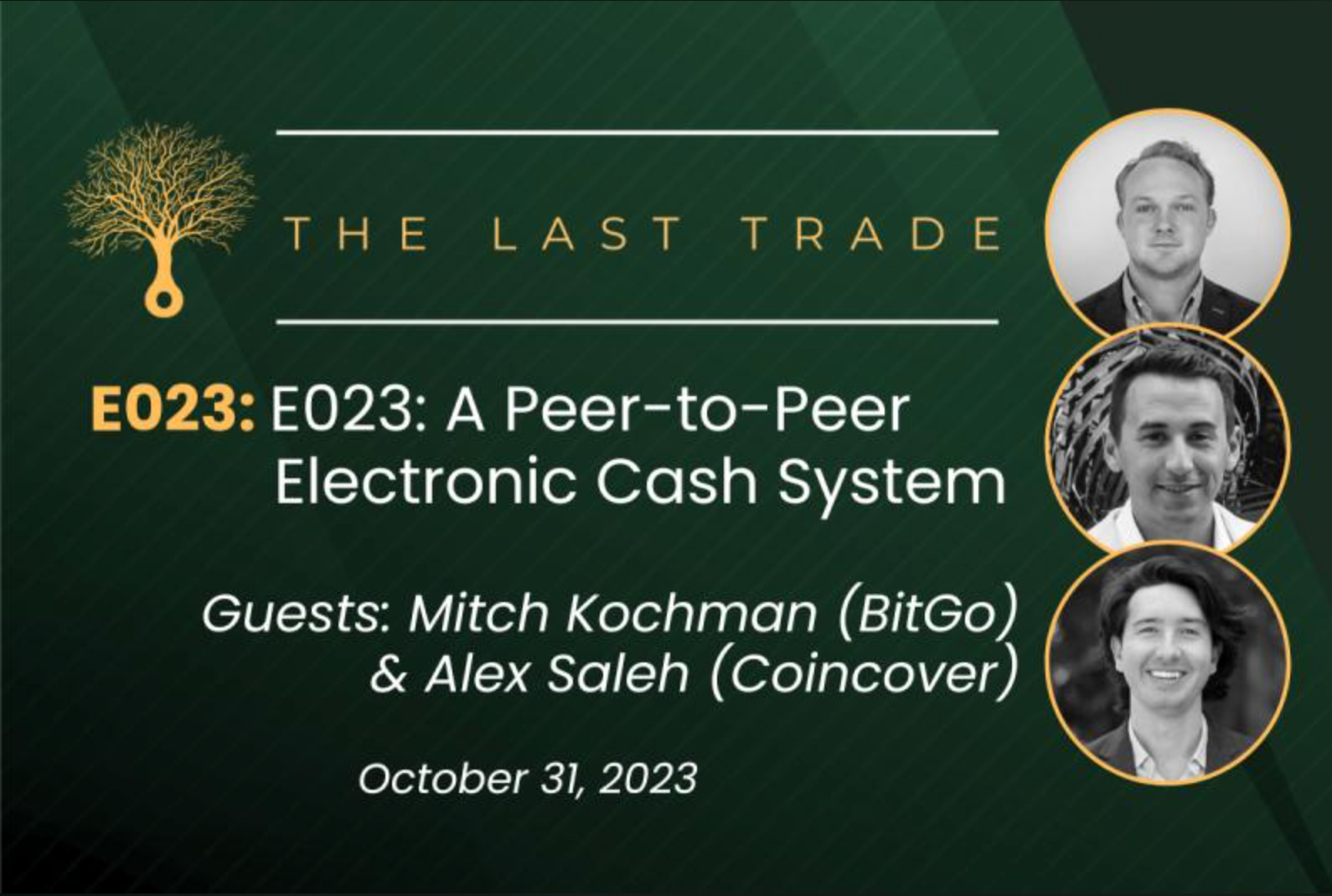 E023: A Peer-to-Peer Electronic Cash System with BitGo & Coincover